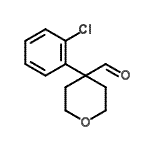 CAS#: 902836-47-9, 4-(2-Chlorophenyl)tetrahydro-2H-pyran-4-carbaldehyde