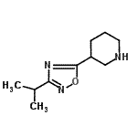 CAS 登录号：902837-19-8， 3-(3-异丙基-1,2,4-恶二唑-5-基)哌啶