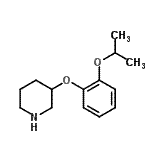 CAS 登录号：902837-37-0， 3-(2-异丙氧基苯氧基)哌啶
