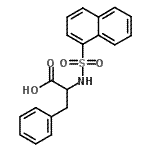 CAS 登录号：90291-46-6， N-(1-萘磺酰基)苯丙氨酸