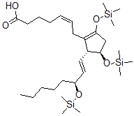 CAS 登录号：90293-03-1， (Z)-7-[(4R,5R)-2,4-双(三甲基硅氧基)-5-[(E,3S)-3-三甲基硅氧基辛-1-烯基]-1-环戊烯基]庚-5-烯酸