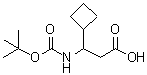 CAS#: 903094-78-0, 3-Cyclobutyl-3-({[(2-methyl-2-propanyl)oxy]carbonyl}amino)propanoic acid