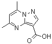CAS#: 90349-23-8, 5,7-Dimethylpyrazolo[1,5-a]pyrimidine-3-carboxylic acid