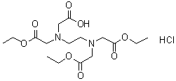 CAS 登录号：90359-20-9， [{2-[二(2-乙氧基-2-氧代乙基)氨基]乙基}(2-乙氧基-2-氧代乙基)氨基]乙酸盐酸盐(1:1)