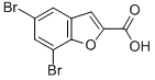 CAS#: 90415-17-1, 5,7-Dibromo-benzofuran-2-carboxylic acid