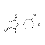 CAS#: 90418-78-3, (5E)-5-(3-Hydroxy-4-oxo-2,5-cyclohexadien-1-ylidene)-2,4-imidazolidinedione