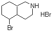 CAS 登录号：90435-92-0， 5-溴十氢异喹啉氢溴酸盐(1:1)