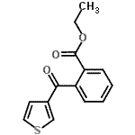 CAS#: 904633-30-3, Ethyl 2-(3-thienylcarbonyl)benzoate
