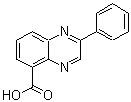 CAS 登录号：904813-44-1， 2-苯基-5-喹喔啉羧酸