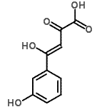 CAS#: 904814-38-6, (3Z)-4-Hydroxy-4-(3-hydroxyphenyl)-2-oxo-3-butenoic acid