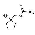 CAS#: 904815-32-3, N-[(1-Aminocyclopentyl)methyl]acetamide