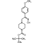 CAS 登录号：904815-72-1， 2-甲基-2-丙基4-[(2Z)-2-(羟基亚胺)-2-(4-甲氧基苯基)乙基]-1-哌嗪羧酸酯