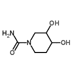 CAS#: 90485-79-3, 3,4-Dihydroxy-1-piperidinecarboxamide