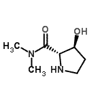 CAS#: 905079-54-1, (3S)-3-Hydroxy-N,N-dimethyl-L-prolinamide