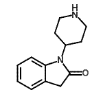 CAS 登录号：90536-91-7， 1-(4-哌啶基)-1,3-二氢-2H-吲哚-2-酮