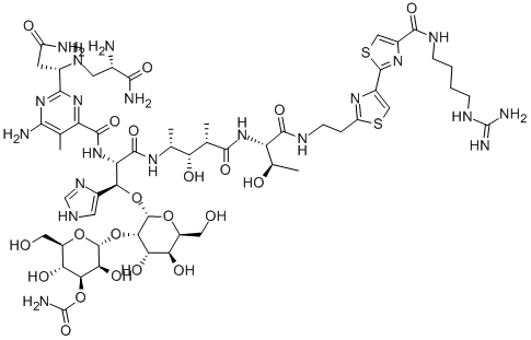 CAS 登录号：9060-10-0， 博来霉素 B2