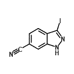 CAS#: 906000-39-3, 3-Iodo-1H-indazole-6-carbonitrile