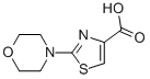 CAS 登录号：906353-04-6， 2-(4-吗啉基)-4-噻唑羧酸