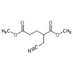 CAS#: 90643-94-0, Dimethyl 2-(cyanomethyl)pentanedioate