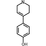 CAS#: 90684-15-4, 4-(1,2,3,6-Tetrahydro-4-pyridinyl)phenol