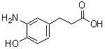 CAS 登录号：90717-66-1， 3-(3-氨基-4-羟基苯基)丙酸