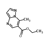 CAS#: 90840-54-3, Ethyl 7-methylpyrazolo[1,5-a]pyrimidine-6-carboxylate