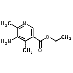 CAS 登录号：90873-35-1， 乙基5-氨基-4,6-二甲基烟酸酯