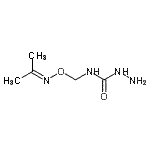 CAS#: 90914-69-5, N-{[(Isopropylideneamino)oxy]methyl}hydrazinecarboxamide