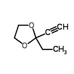CAS#: 90935-45-8, 2-Ethyl-2-ethynyl-1,3-dioxolane