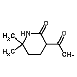 CAS#: 90942-78-2, 3-Acetyl-6,6-dimethyl-2-piperidinone