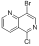 CAS#: 909649-12-3, 8-Bromo-5-Chloro-1,6-Naphthyridine