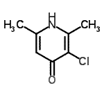 CAS#: 909849-00-9, 3-Chloro-2,6-dimethyl-4(1H)-pyridinone