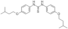 CAS 登录号：910-86-1， N,N'-二[4-(3-甲基丁氧基)苯基]-硫脲