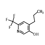 CAS#: 910032-96-1, 4-Propyl-6-(trifluoromethyl)-3-pyridinol