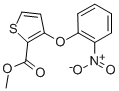 CAS 登录号：91041-18-8， 3-(2-硝基苯氧基)-2-噻吩羧酸甲酯