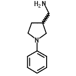 CAS 登录号：910442-15-8， 1-(1-苯基-3-吡咯烷基)甲胺
