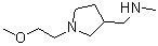CAS#: 910442-18-1, 1-[1-(2-Methoxyethyl)-3-pyrrolidinyl]-N-methylmethanamine