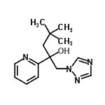 CAS#: 910442-20-5, 4,4-Dimethyl-2-(2-pyridinyl)-1-(1H-1,2,4-triazol-1-yl)-2-pentanol