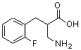 CAS 登录号：910443-81-1， 3-氨基-2-(2-氟苄基)丙酸