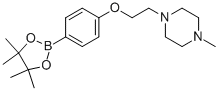 CAS#: 910462-34-9, 1-Methyl-4-{2-[4-(4,4,5,5-Tetramethyl-[1,3,2]Dioxaborolan-2-Yl)-Phenoxy]-Ethyl}-Piperazine