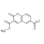 CAS#: 91059-67-5, Methyl 6-nitro-2-oxo-2H-chromene-3-carboxylate