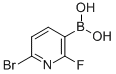 CAS 登录号：910649-58-0， (6-溴-2-氟-3-吡啶基)-硼酸