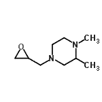 CAS 登录号：91086-23-6， 1,2-二甲基-4-(2-环氧乙烷基甲基)哌嗪