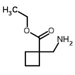 CAS 登录号：911060-83-8， 乙基1-(氨基甲基)环丁烷羧酸酯