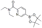 CAS 登录号：911227-46-8， 6-二乙基氨基甲酰吡啶-3-硼酸频哪醇酯
