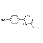 CAS#: 91131-04-3, 2-Chloro-N-[1-(4-methylphenyl)ethyl]acetamide