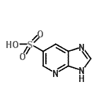 CAS#: 91160-06-4, 1H-Imidazo[4,5-b]pyridine-6-sulfonic acid