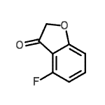CAS#: 911826-36-3, 4-Fluoro-1-benzofuran-3(2H)-one