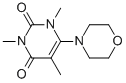 CAS 登录号：91194-40-0， 1,3,5-三甲基-6-(4-吗啉基)-2,4(1H,3H)-嘧啶二酮