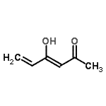CAS#: 91227-00-8, (3Z)-4-Hydroxy-3,5-hexadien-2-one